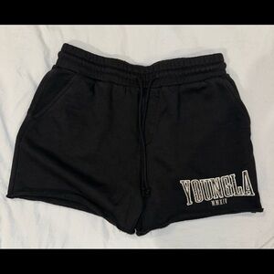 Young La Camo Fleece Shorts